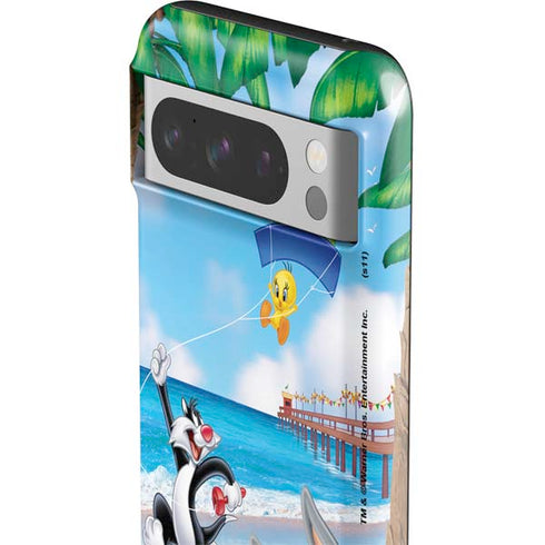 Looney Tunes Beach Google Pixel 8 Pro Impact Case