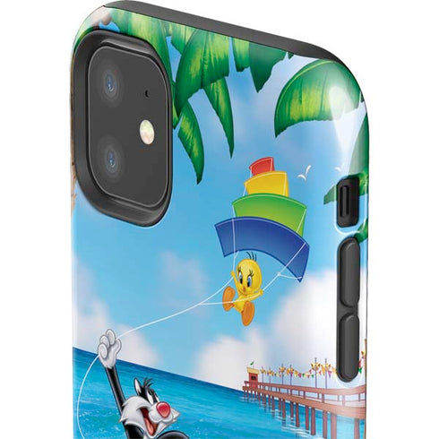 Looney Tunes Beach iPhone 11 Impact Case