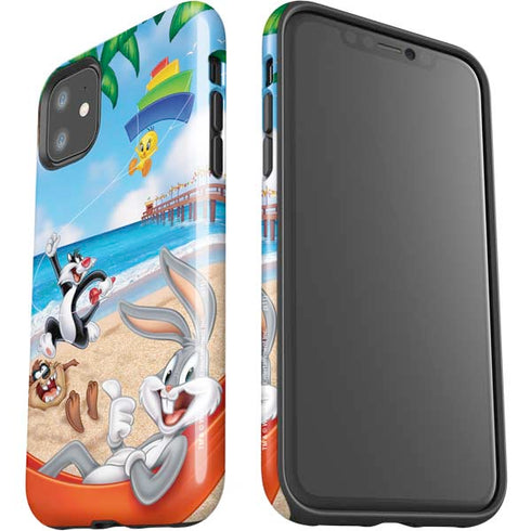 Looney Tunes Beach iPhone 11 Impact Case
