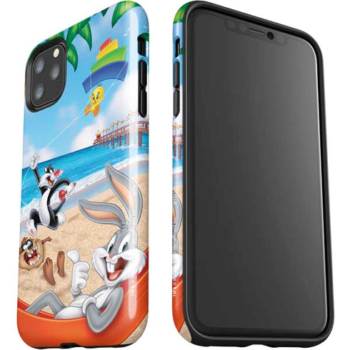 Looney Tunes Beach iPhone 11 Pro Max Impact Case