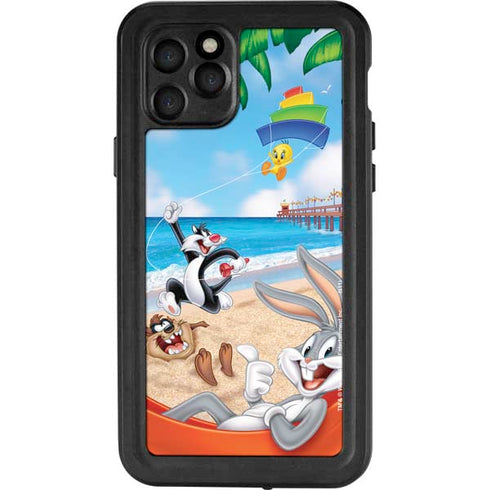 Looney Tunes Beach iPhone 11 Pro Waterproof Case