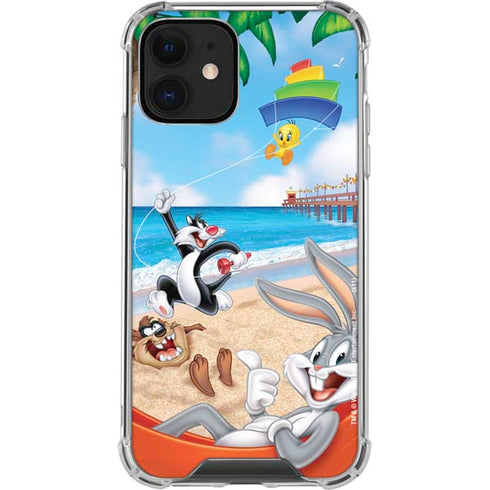 Looney Tunes Beach iPhone 12 Clear Case