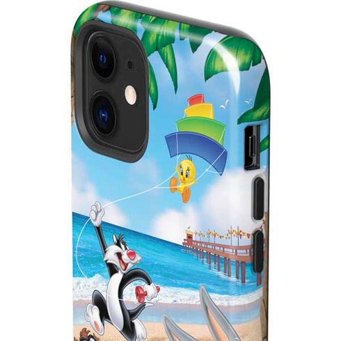 Looney Tunes Beach iPhone 12 Impact Case