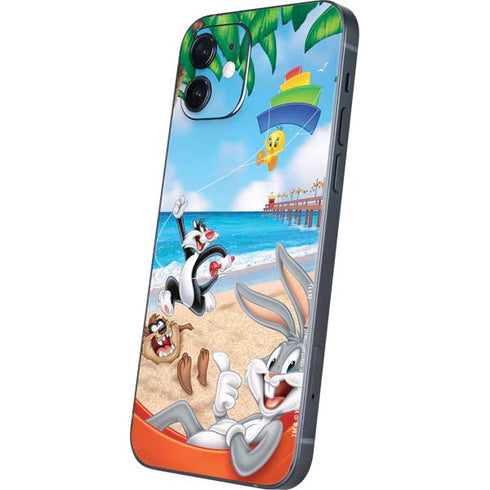 Looney Tunes Beach iPhone 12 Skin