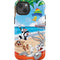 Looney Tunes Beach iPhone 13 Impact Case