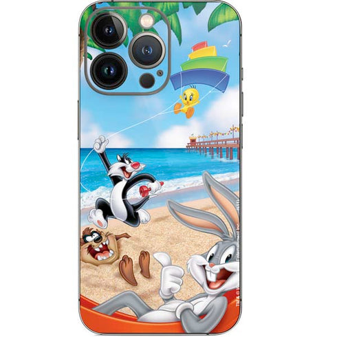 Looney Tunes Beach iPhone 13 Pro Skin