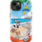Looney Tunes Beach iPhone 14 Plus Impact Case