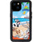 Looney Tunes Beach iPhone 15 Plus Waterproof Case