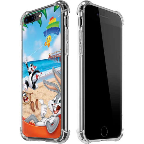 Looney Tunes Beach iPhone 7/8 Plus Clear Case