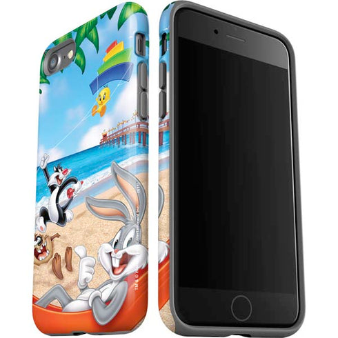 Looney Tunes Beach iPhone SE (2nd & 3rd Gen) Pro Case