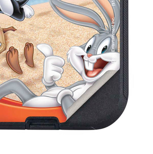 Looney Tunes Beach Otterbox Defender iPhone Skin