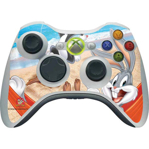 Looney Tunes Beach Xbox 360 Wireless Controller Skin