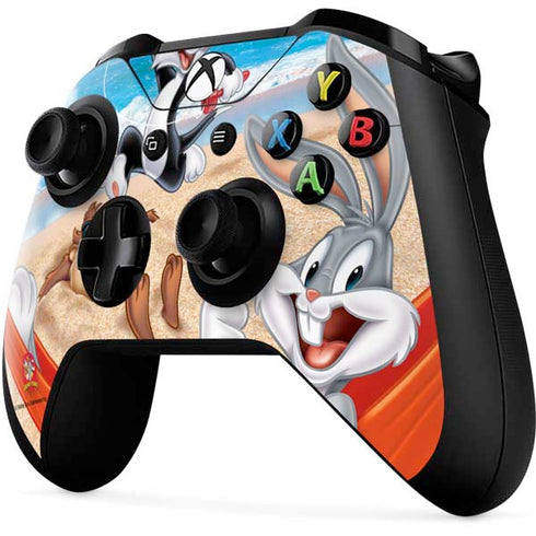 Looney Tunes Beach Xbox One X Controller Skin