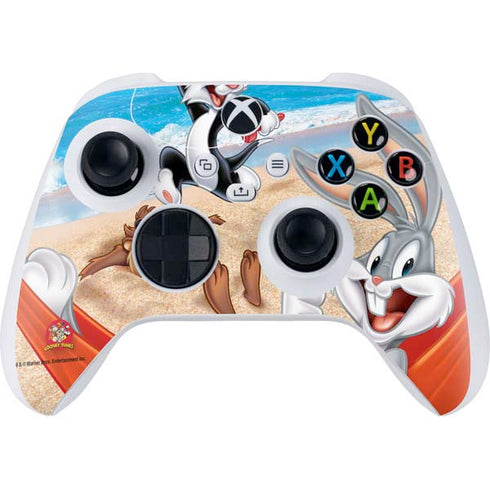 Looney Tunes Beach Xbox Series S Controller Skin