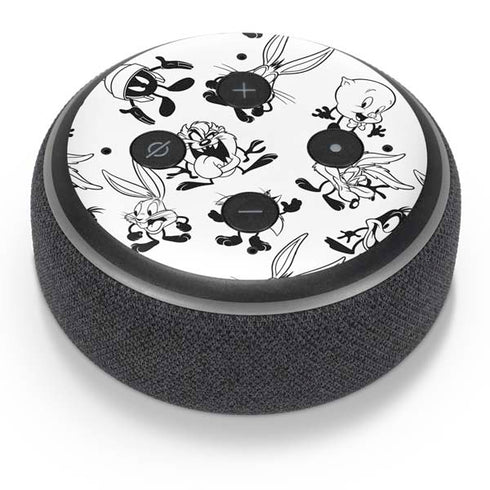 Looney Tunes Big Head Pattern Amazon Echo Dot Skin