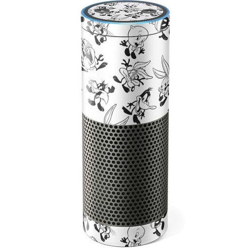 Looney Tunes Big Head Pattern Amazon Echo Skin