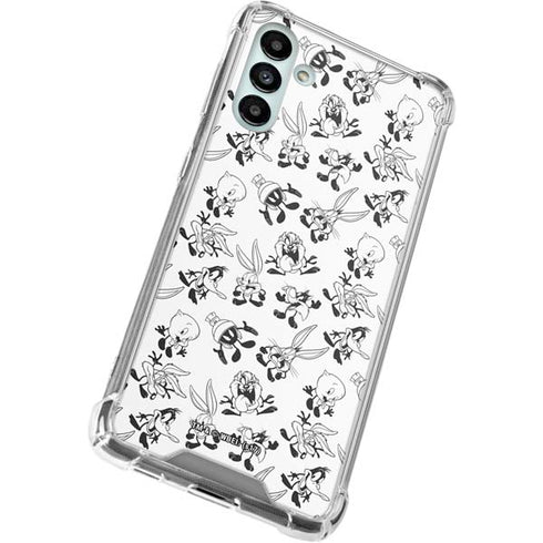 Looney Tunes Big Head Pattern Galaxy A13 5G Clear Case