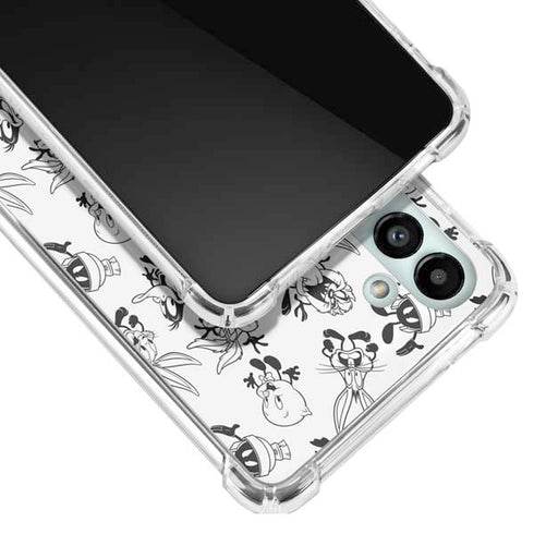 Looney Tunes Big Head Pattern Galaxy A13 5G Clear Case
