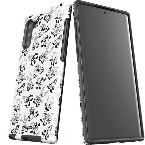 Looney Tunes Big Head Pattern Galaxy Note 10 Pro Case