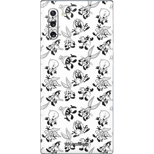 Looney Tunes Big Head Pattern Galaxy Note 10 Skin