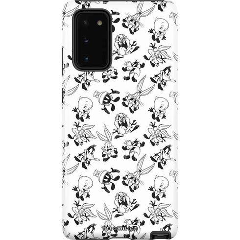 Looney Tunes Big Head Pattern Galaxy Note20 5G Pro Case