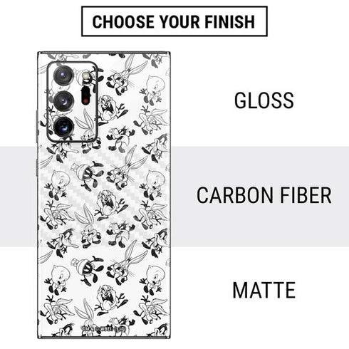 Looney Tunes Big Head Pattern Galaxy Note20 Ultra 5G Skin