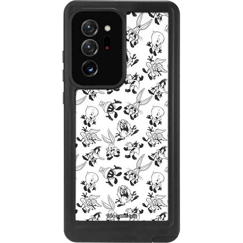 Looney Tunes Big Head Pattern Galaxy Note20 Ultra 5G Waterproof Case