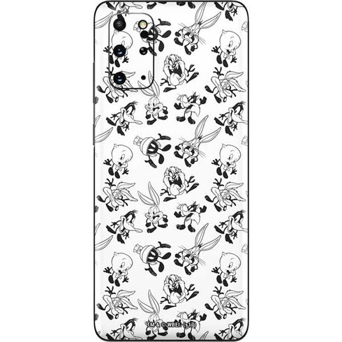 Looney Tunes Big Head Pattern Galaxy S20 Plus Skin