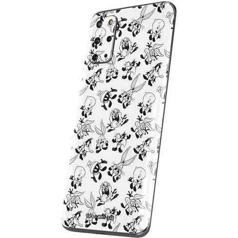Looney Tunes Big Head Pattern Galaxy S20 Plus Skin