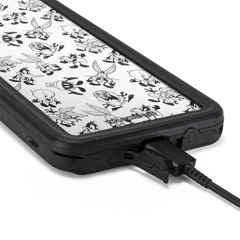 Looney Tunes Big Head Pattern Galaxy S20 Plus Waterproof Case