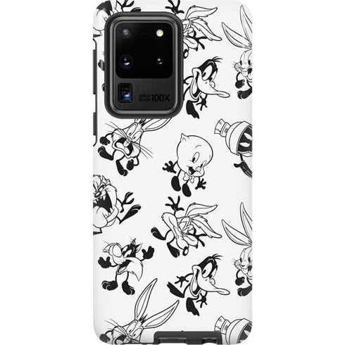 Looney Tunes Big Head Pattern Galaxy S20 Ultra 5G Pro Case