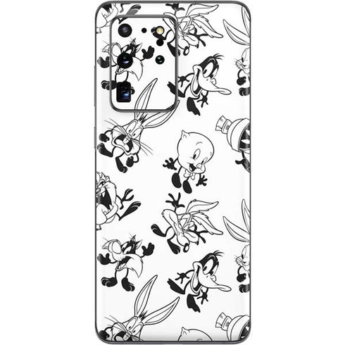 Looney Tunes Big Head Pattern Galaxy S20 Ultra 5G Skin