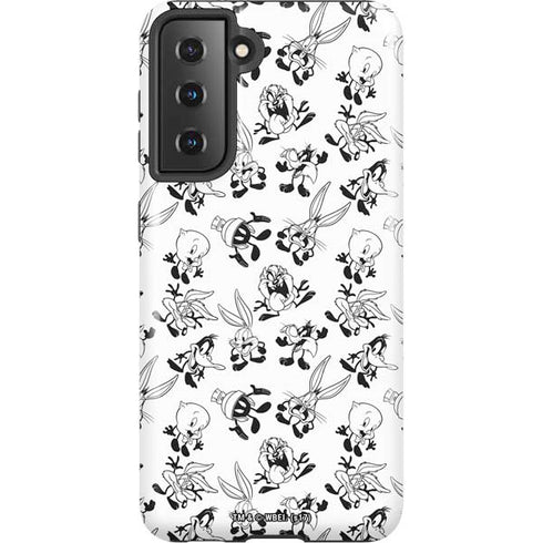 Looney Tunes Big Head Pattern Galaxy S21 5G Pro Case