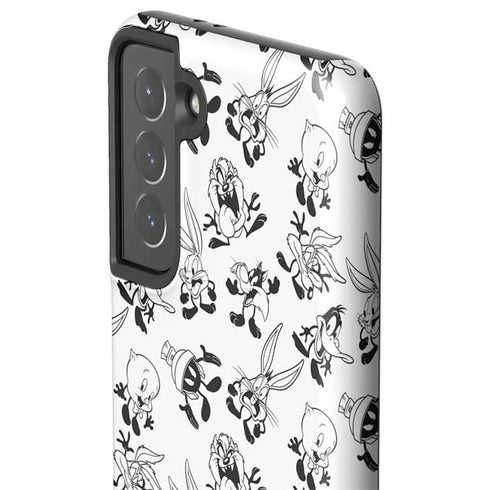 Looney Tunes Big Head Pattern Galaxy S21 5G Pro Case