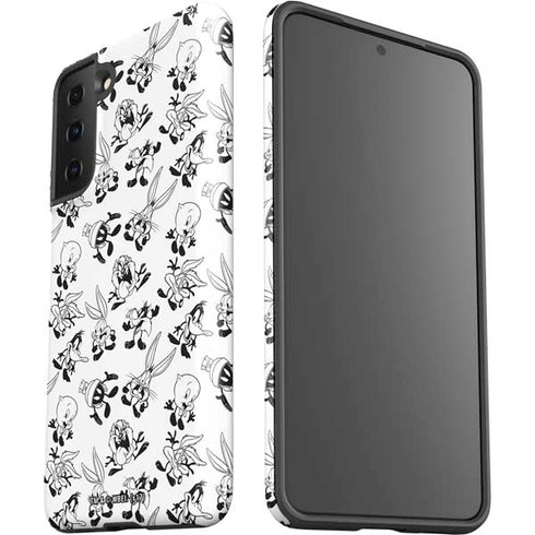 Looney Tunes Big Head Pattern Galaxy S21 FE Pro Case
