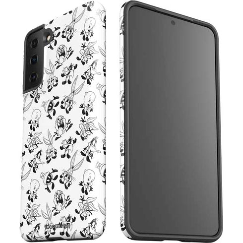 Looney Tunes Big Head Pattern Galaxy S21 Plus 5G Pro Case