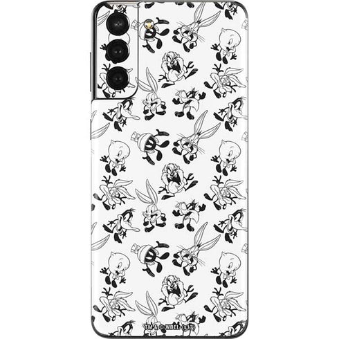 Looney Tunes Big Head Pattern Galaxy S21 Plus 5G Skin