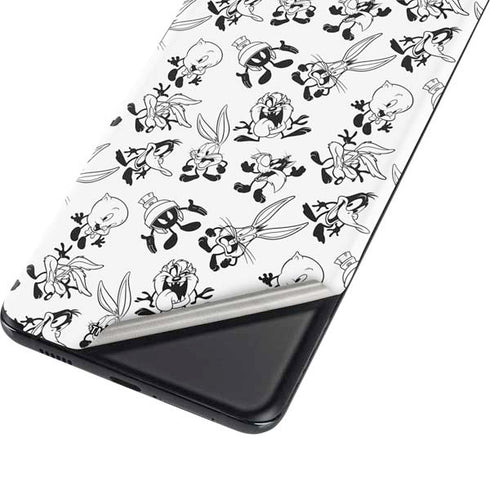 Looney Tunes Big Head Pattern Galaxy S21 Plus 5G Skin