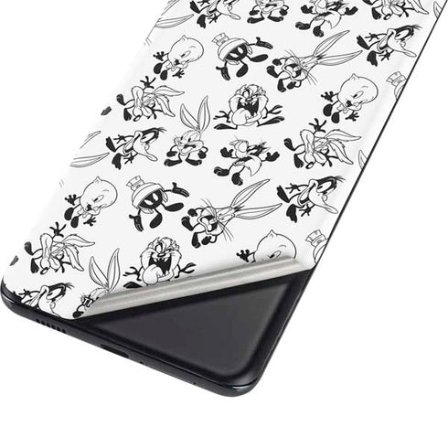 Looney Tunes Big Head Pattern Galaxy S21 Ultra 5G Skin