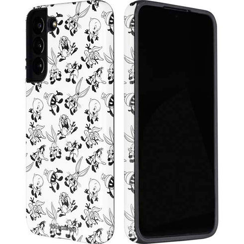 Looney Tunes Big Head Pattern Galaxy S22 Plus Pro Case