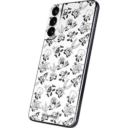Looney Tunes Big Head Pattern Galaxy S22 Plus Skin