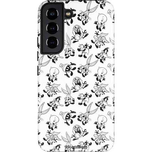 Looney Tunes Big Head Pattern Galaxy S22 Pro Case