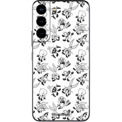 Looney Tunes Big Head Pattern Galaxy S22 Skin
