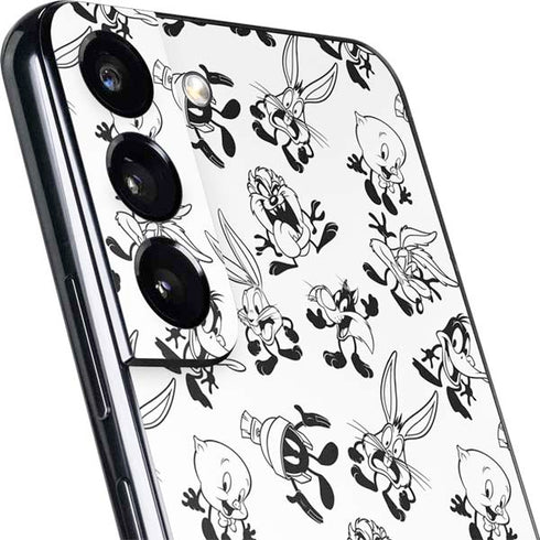Looney Tunes Big Head Pattern Galaxy S22 Skin