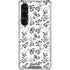 Looney Tunes Big Head Pattern Galaxy S23 Clear Case