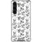 Looney Tunes Big Head Pattern Galaxy S23 Plus Clear Case