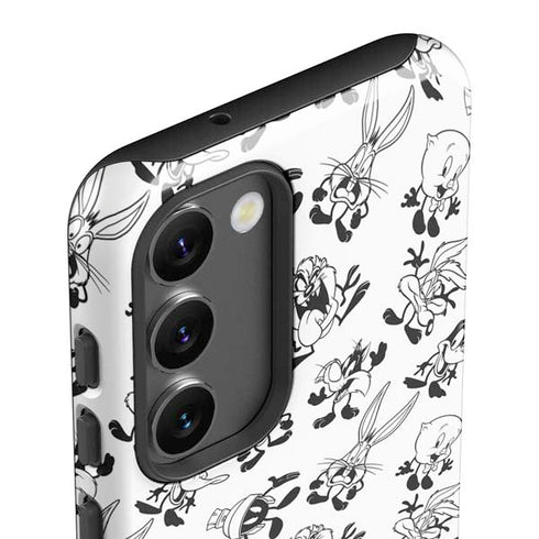 Looney Tunes Big Head Pattern Galaxy S23 Pro Case