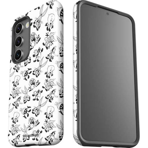 Looney Tunes Big Head Pattern Galaxy S23 Pro Case