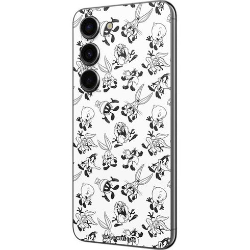 Looney Tunes Big Head Pattern Galaxy S23 Skin