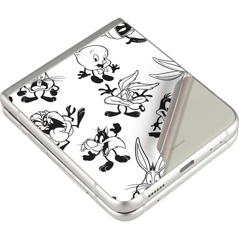 Looney Tunes Big Head Pattern Galaxy Z Flip3 5G Skin